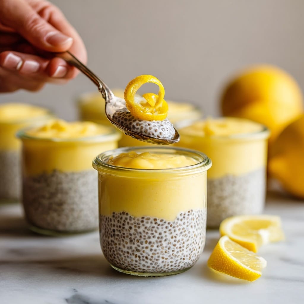 Lemon Chia Seed Pudding Recipe
