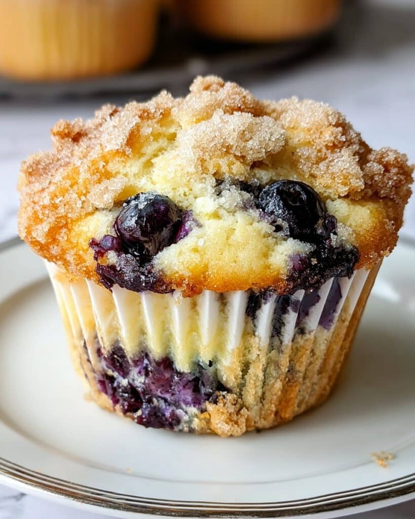 Blueberry Cream Cheese Muffins Recipe