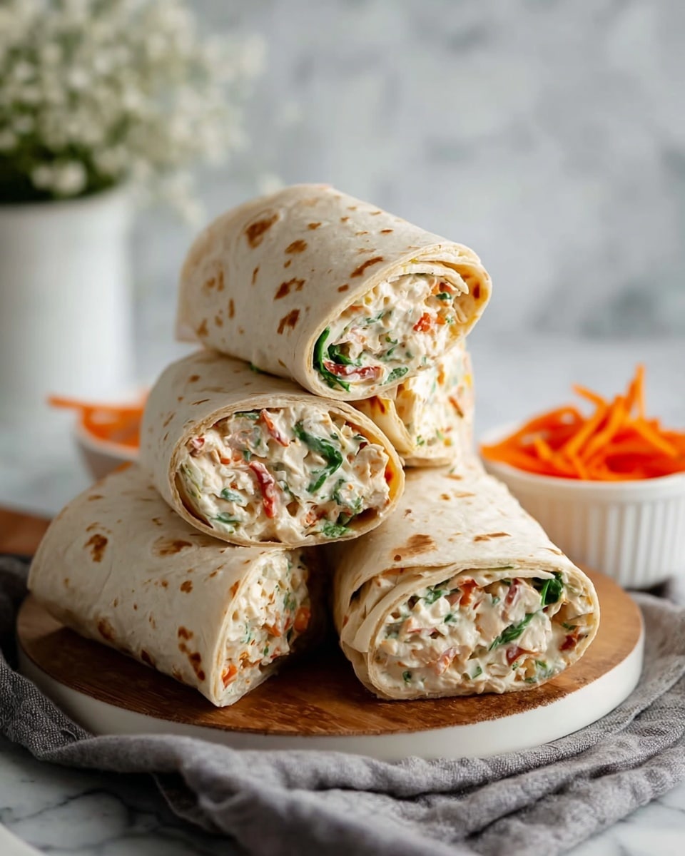 Homemade Chicken Salad Wrap Recipe