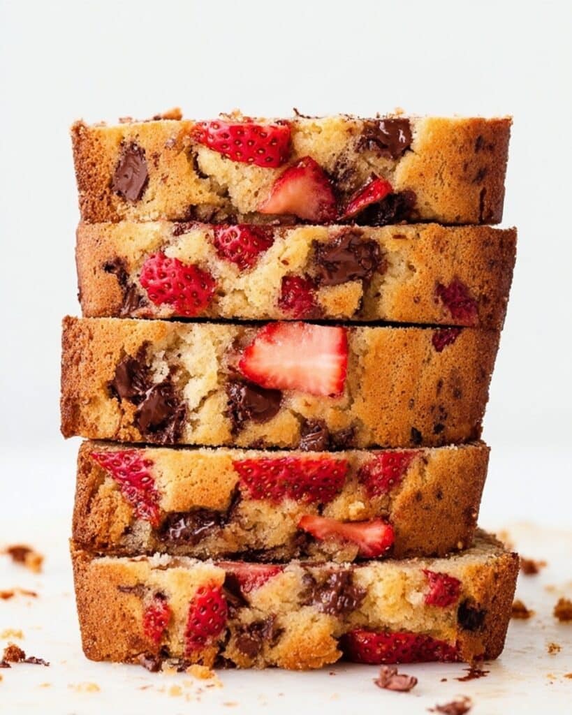 Strawberry Banana Bread Recipe