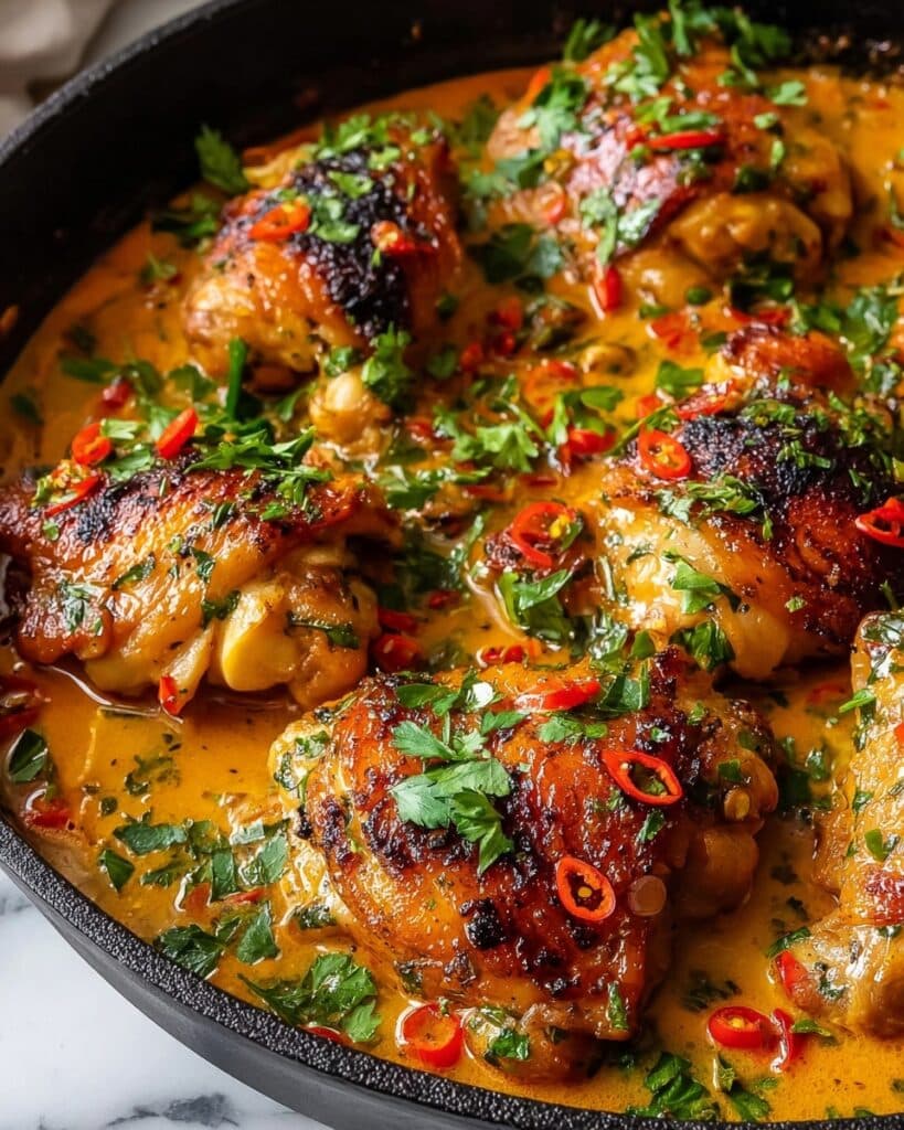 Spicy Brazilian Coconut Chicken Recipe
