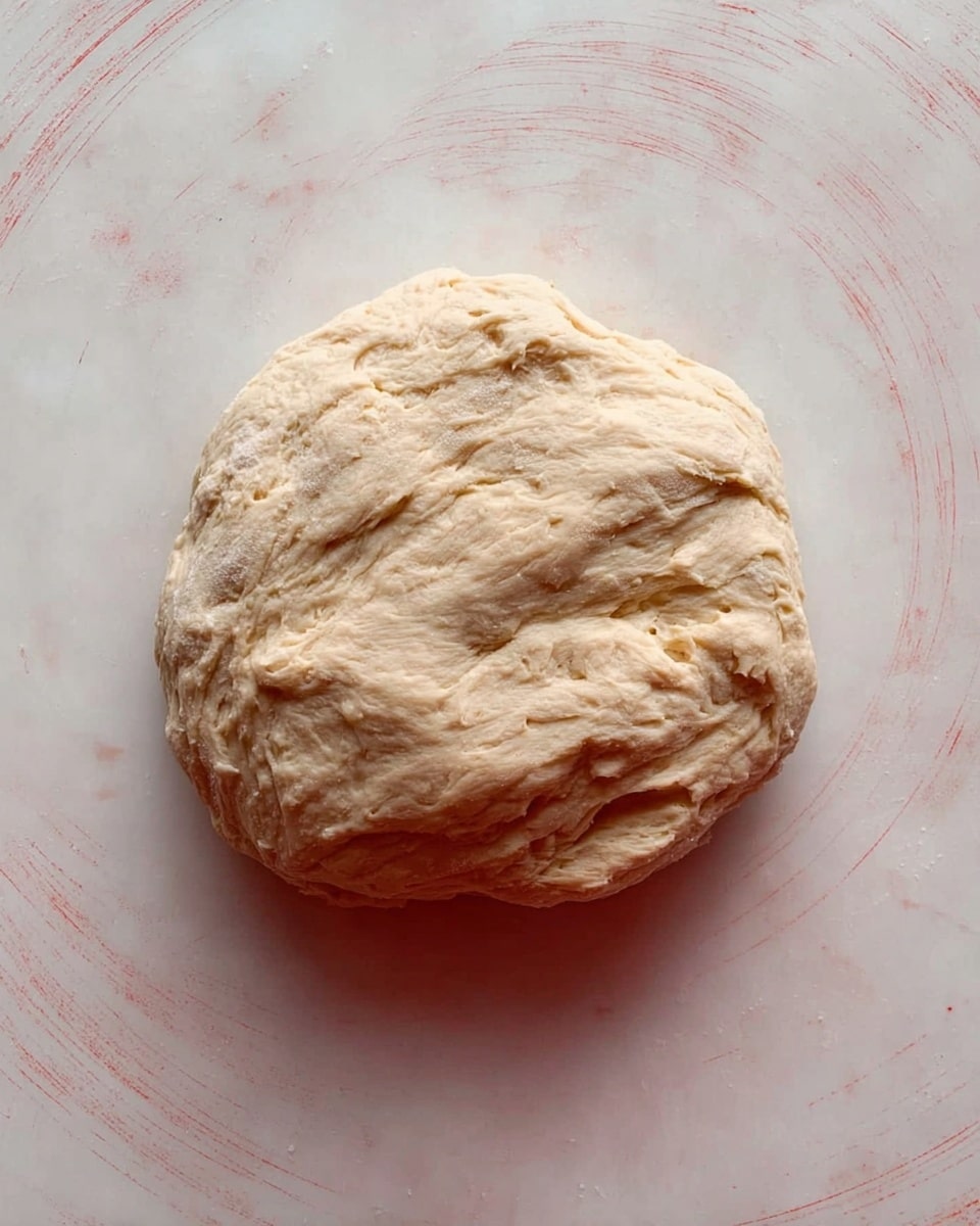 A close-up image of two golden brown fried bread pieces with a slightly bumpy and crispy texture, resting in a round woven basket lined with a red cloth featuring small white and blue patterns. The bread looks fluffy inside with a few darker toasted spots on the surface. The basket is placed on a white marbled surface, and in the background, there is a blurred blue pot and greenery, adding depth to the image. Photo taken with an iphone --ar 4:5 --v 7