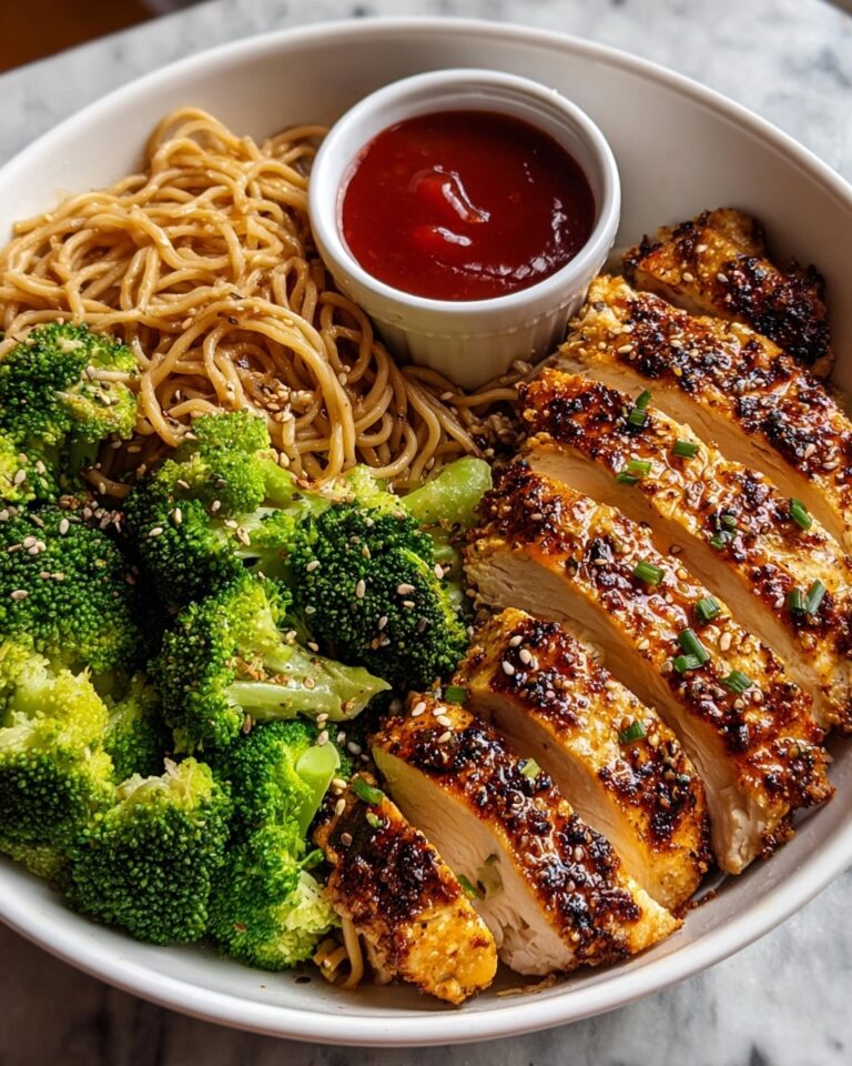 Chicken and Broccoli Noodle Bowls Recipe