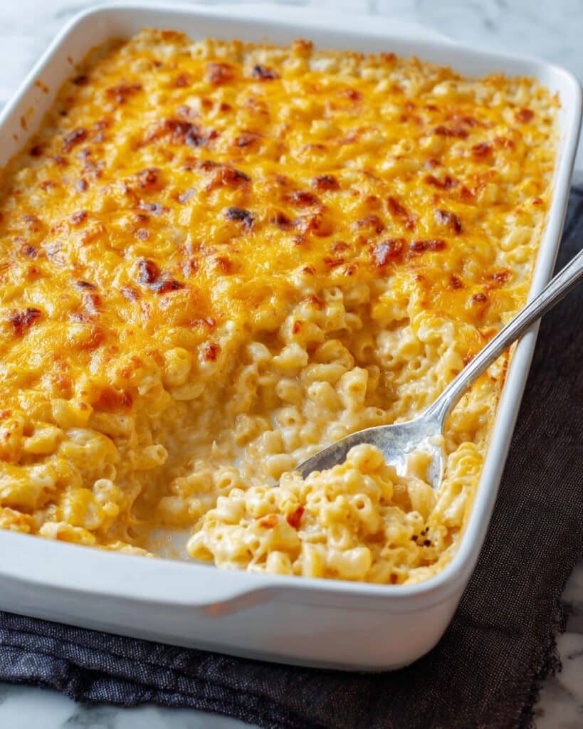 Creamy Baked Mac and Cheese Recipe