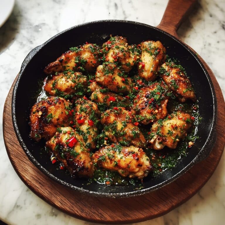 Jalapeño Lime Chicken Wings with Cilantro Butter Recipe