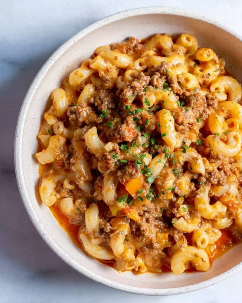 Cheeseburger Pasta Recipe