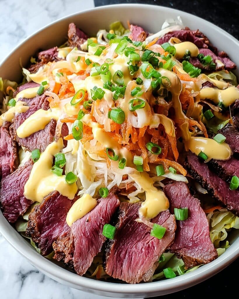 Keto Reuben in a Bowl Recipe