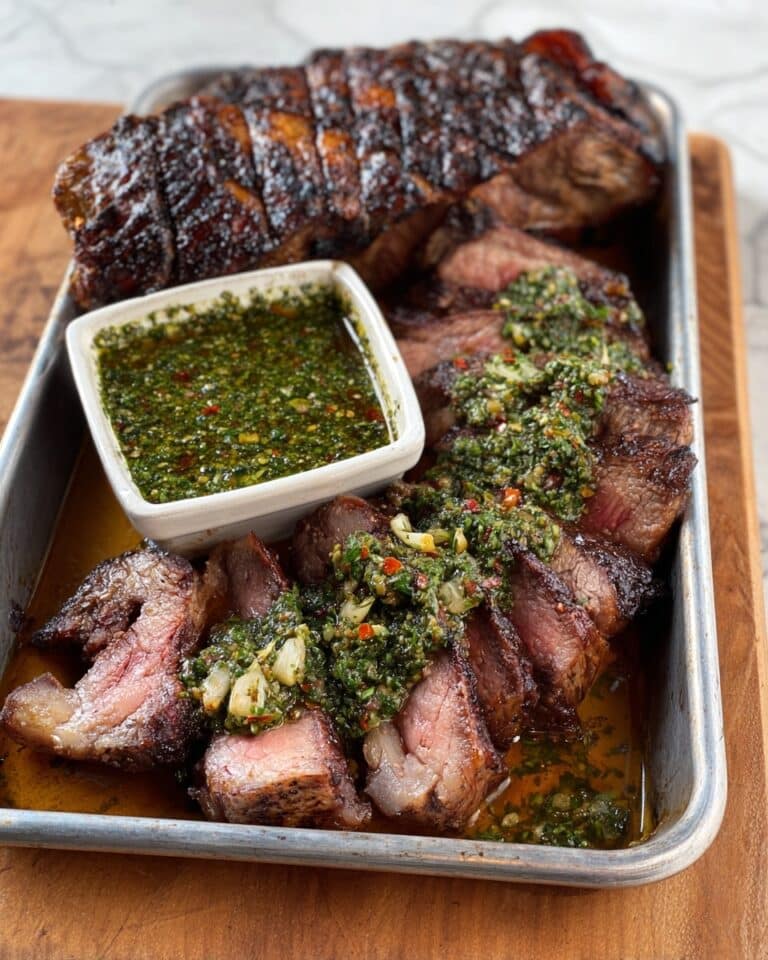 Picanha Steaks with Chipotle Chimichurri Recipe