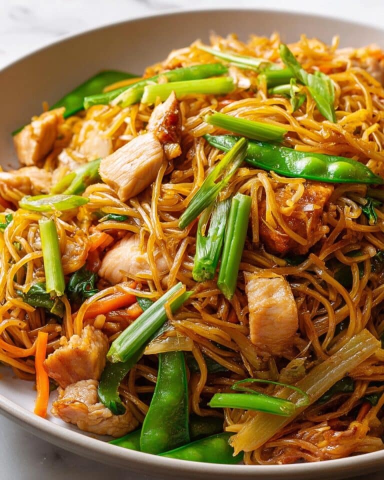 One Pan Filipino ‘Pancit Bihon’ Noodles Recipe