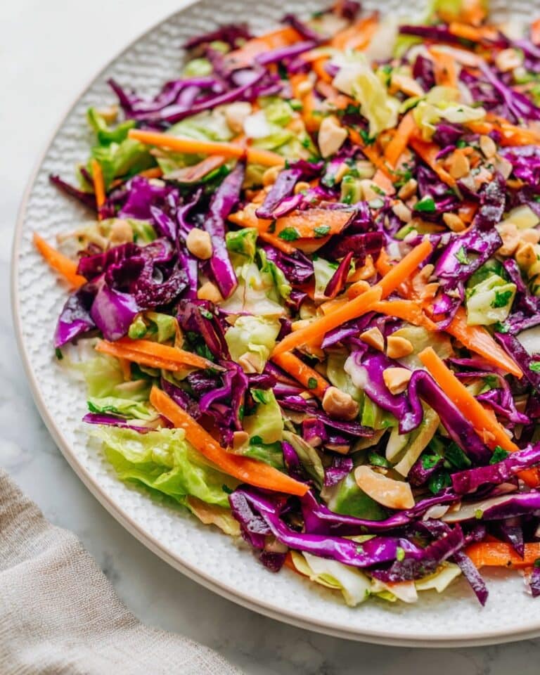 Crunchy Thai Peanut Salad Recipe