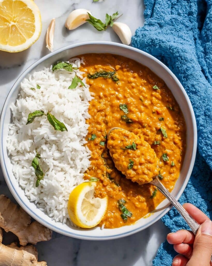 Greek Yogurt Lentil Curry Recipe