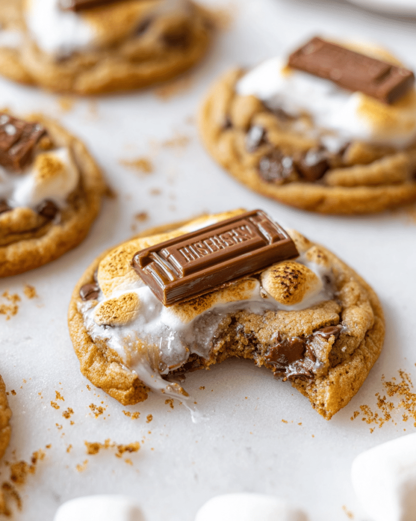 S’mores Cookies (Chocolate Chip with Marshmallows and Graham Crackers) Recipe