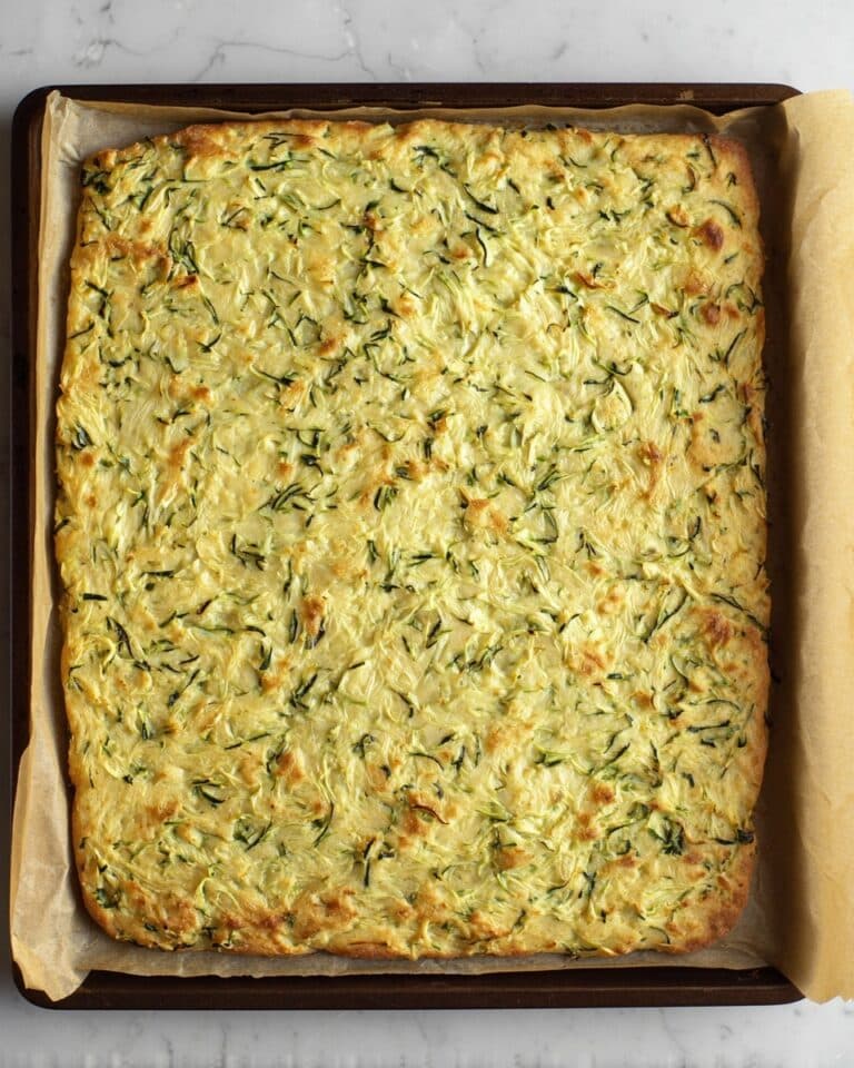Zucchini Flatbread Recipe
