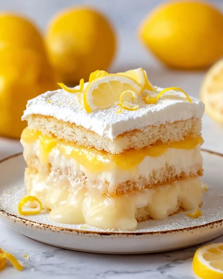 Lemon Tiramisu: Refreshing & Creamy Italian Dessert Recipe