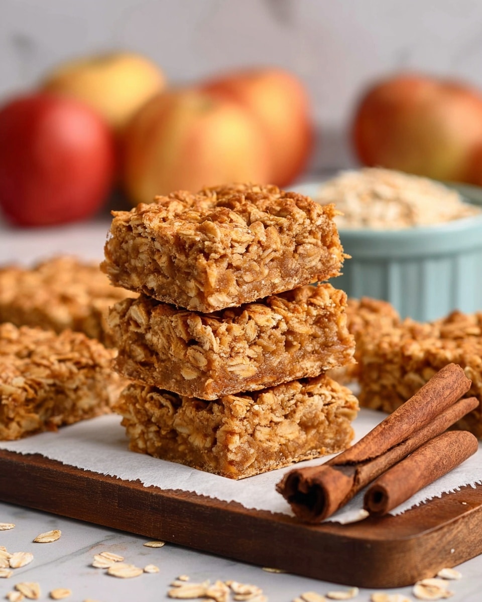 Applesauce Oatmeal Bars Recipe