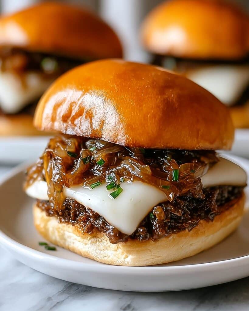 Irresistible French Onion Beef Sloppy Joes Recipe