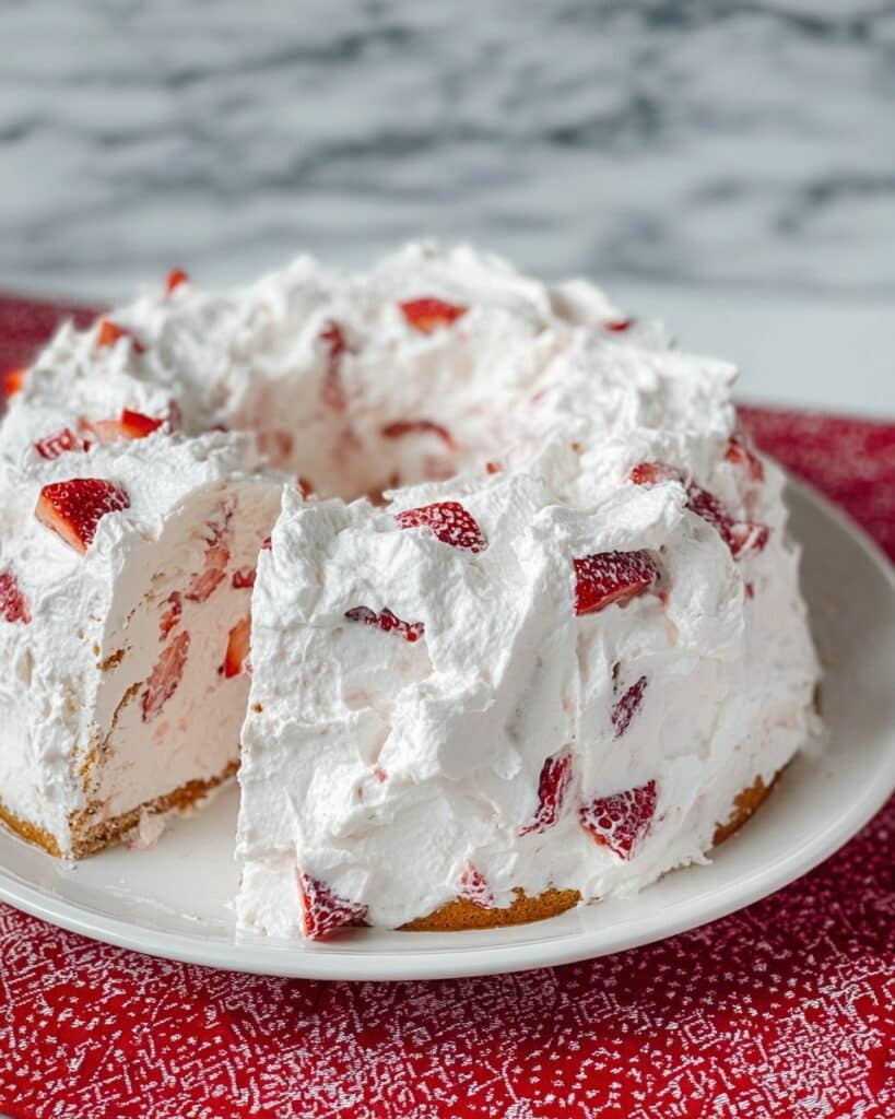 Strawberry Angel Cake Recipe