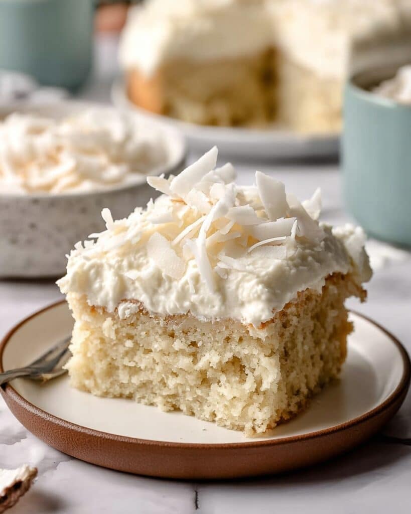 Easy Coconut Cake Recipe