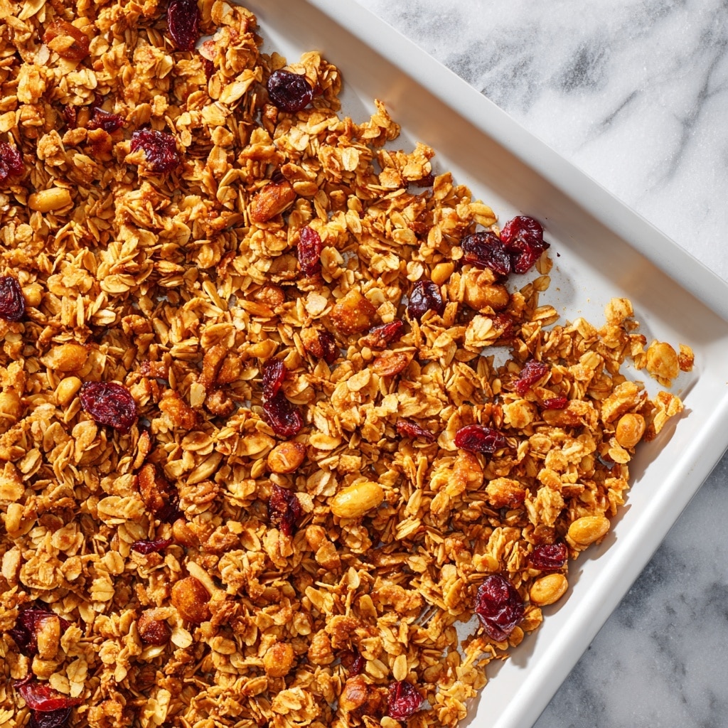 Homemade Granola with Olive Oil and Tahini Recipe