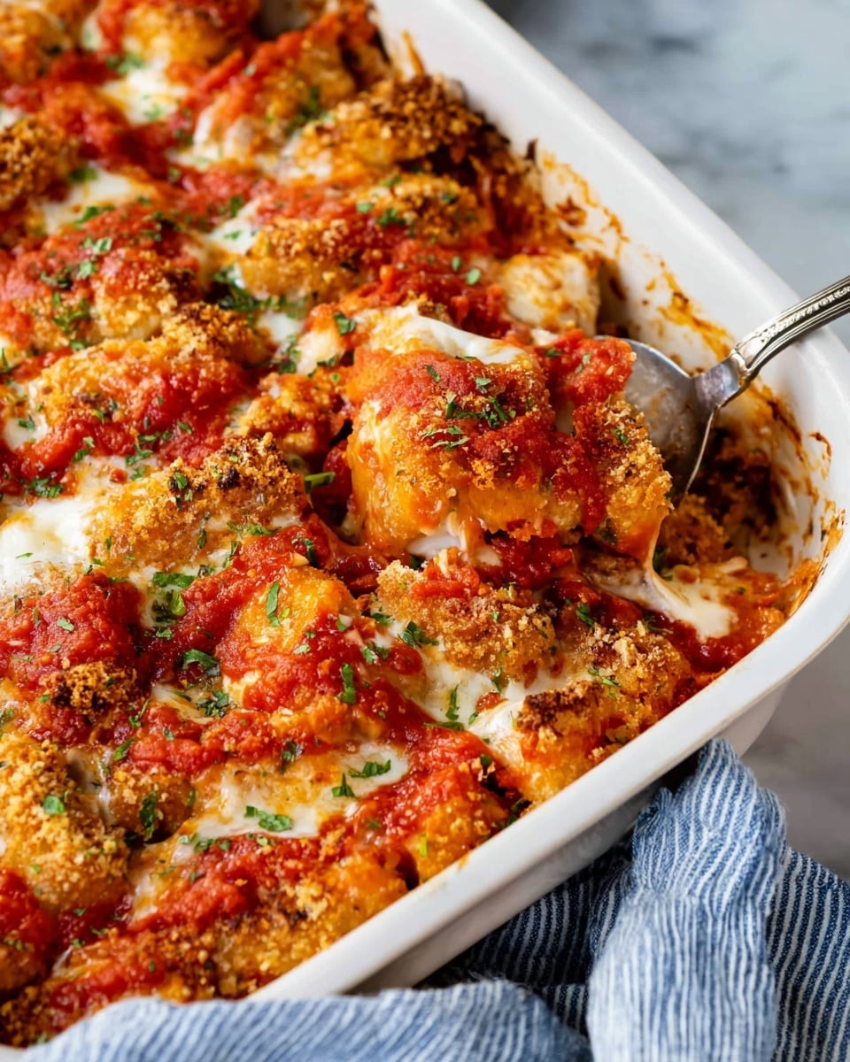Chicken Parmesan Casserole Recipe