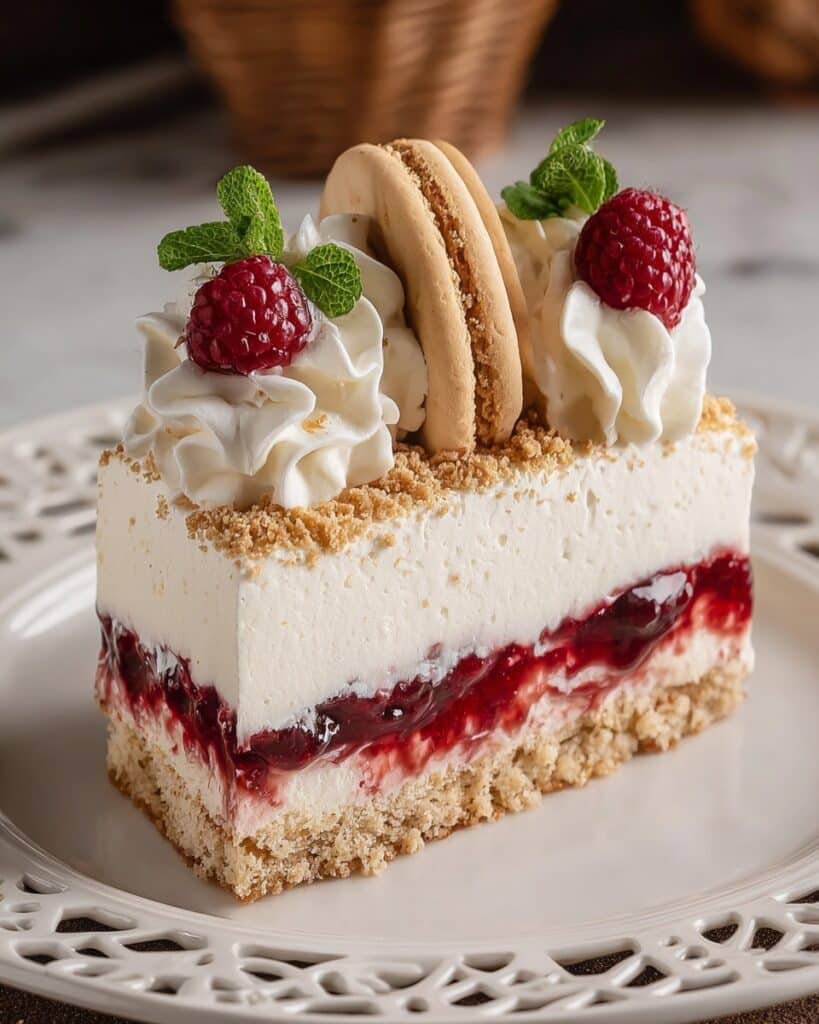 Ravishing Raspberry and White Chocolate Semifreddo Recipe