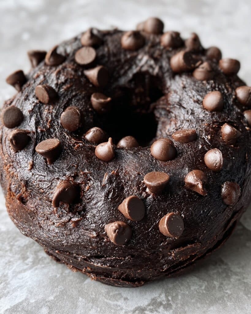 Double Chocolate Chip Sourdough Bagels Recipe