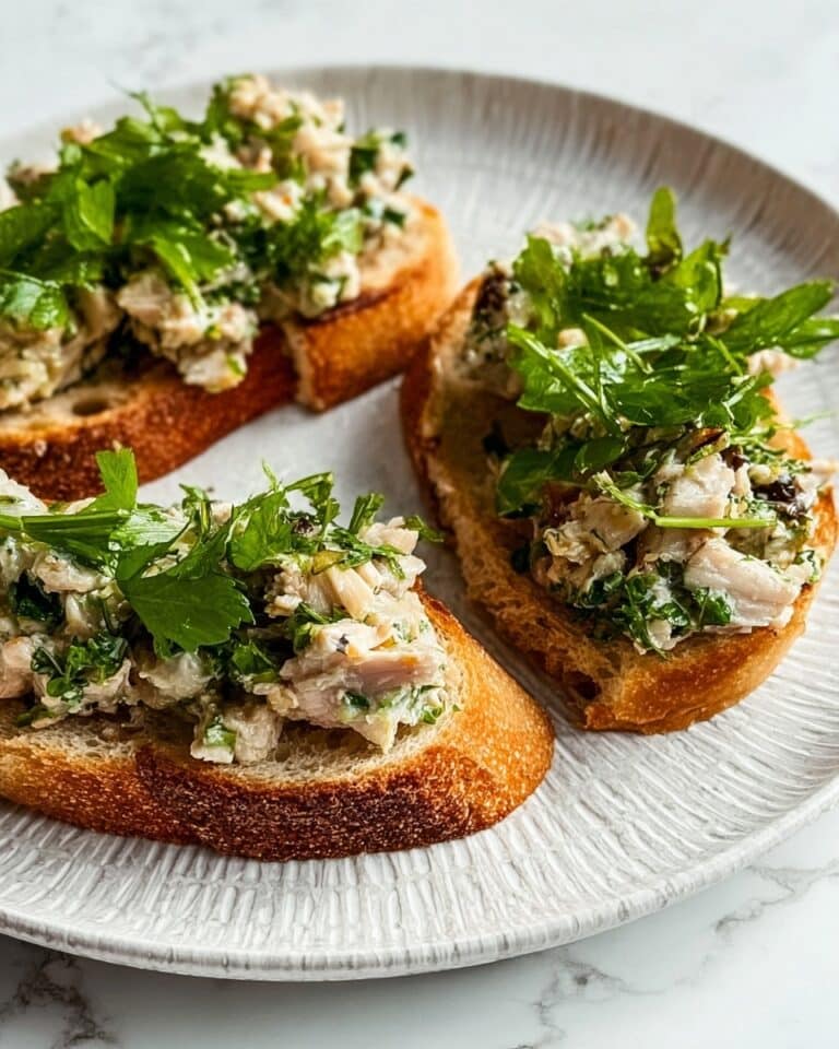 Sardine or Mussel Salad on Toast with Capers and Seaweed Recipe