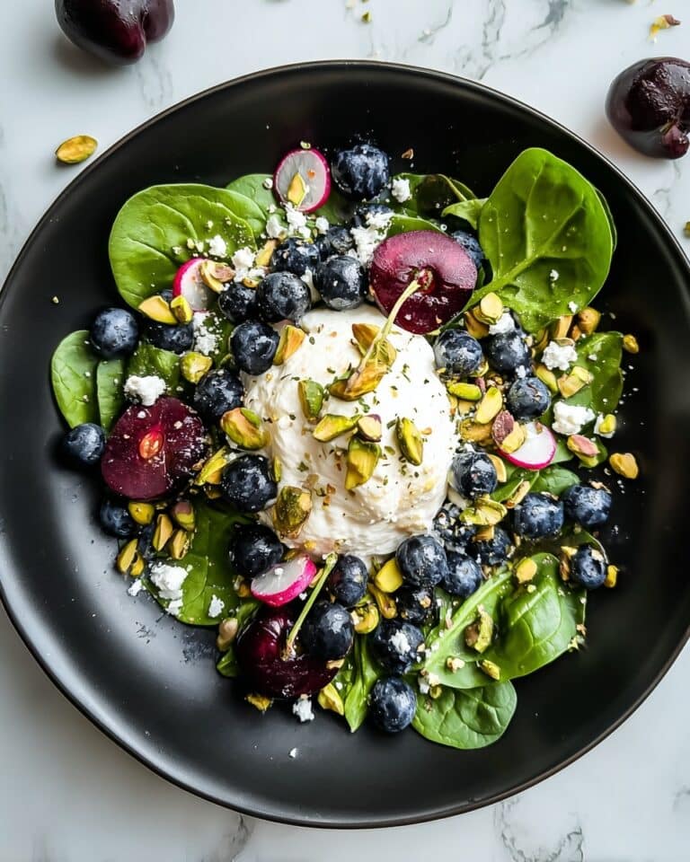 Blueberry Pistachio Spring Salad Recipe