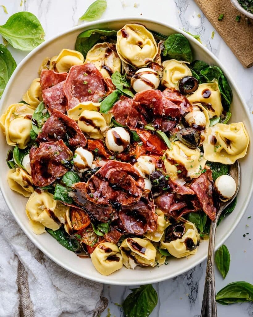 Tuscan Tortellini Salad Recipe