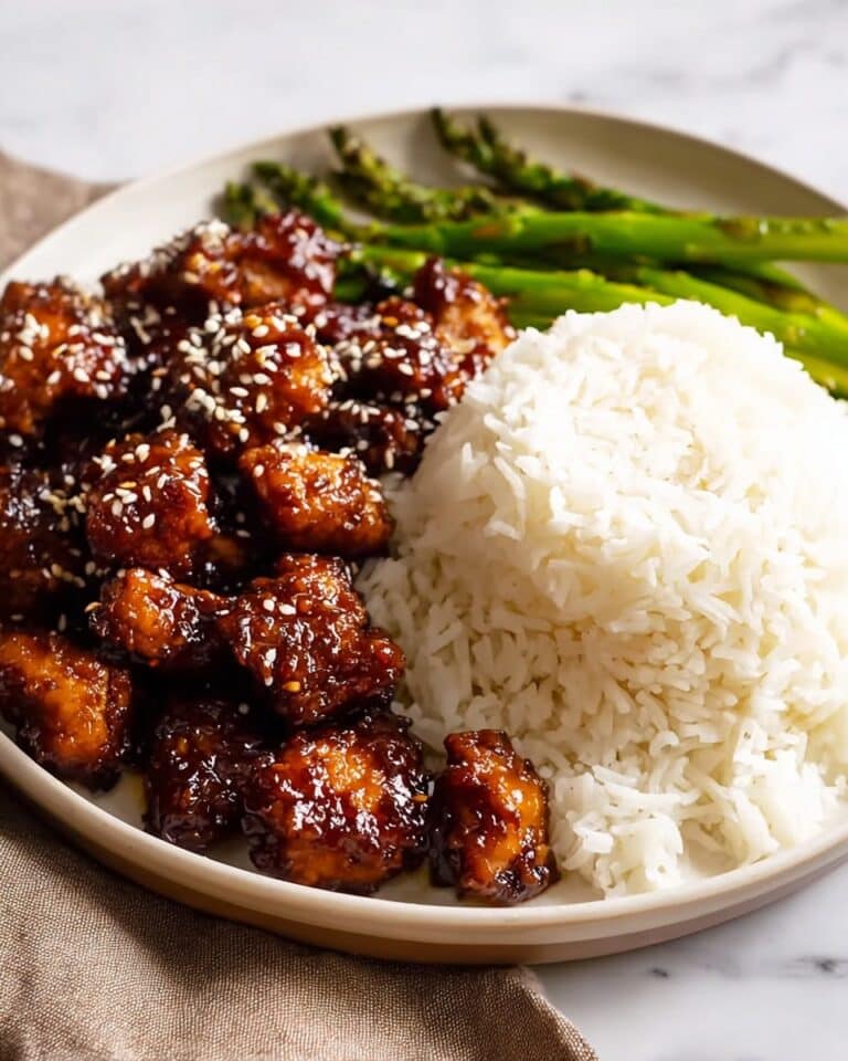 Tasty High Protein Sesame Chicken Recipe