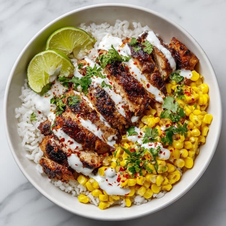 Street Corn Chicken Rice Bowl Recipe