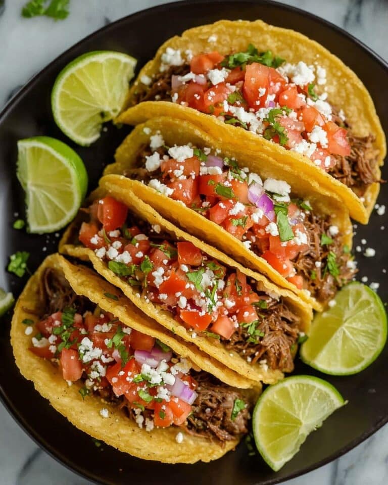 Crock Pot Carne Asada Street Tacos Recipe