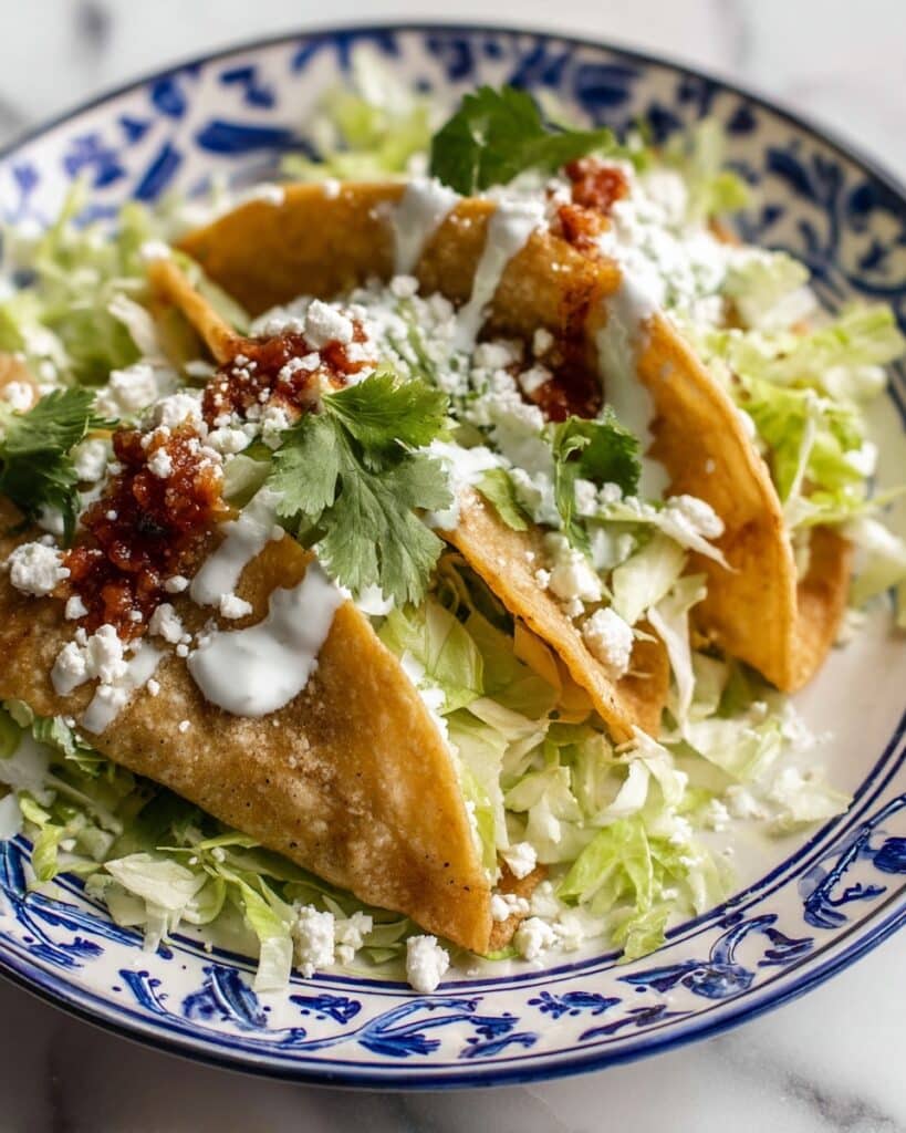 Tacos Dorados with Potato and Ground Beef Filling Recipe