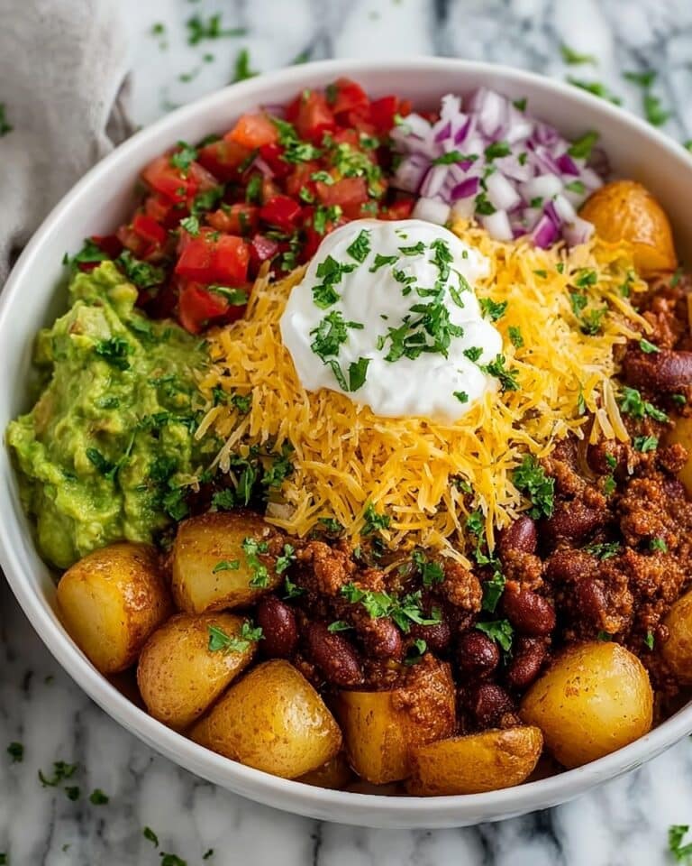 Loaded Potato Taco Bowl Recipe