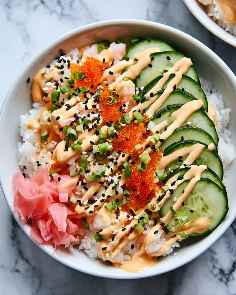 California Roll Sushi Bowls Recipe