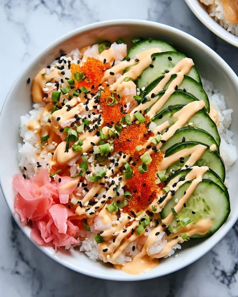 California Roll Sushi Bowls Recipe
