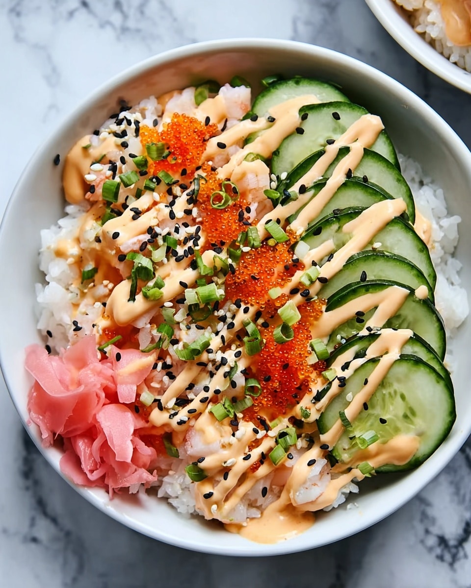 California Roll Sushi Bowls Recipe