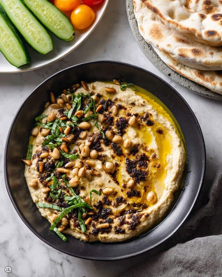 Musabaha: Creamy Warm Chickpeas with Tahini Recipe