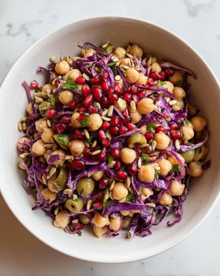 Red Cabbage Pomegranate Salad Recipe