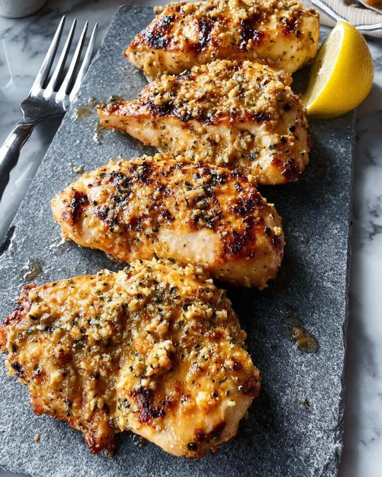 Easy Lemon Garlic Parmesan Chicken Recipe