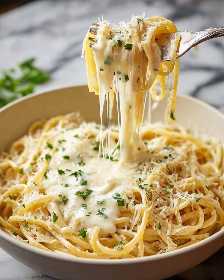 Cheesy Garlic Parmesan Spaghetti Recipe