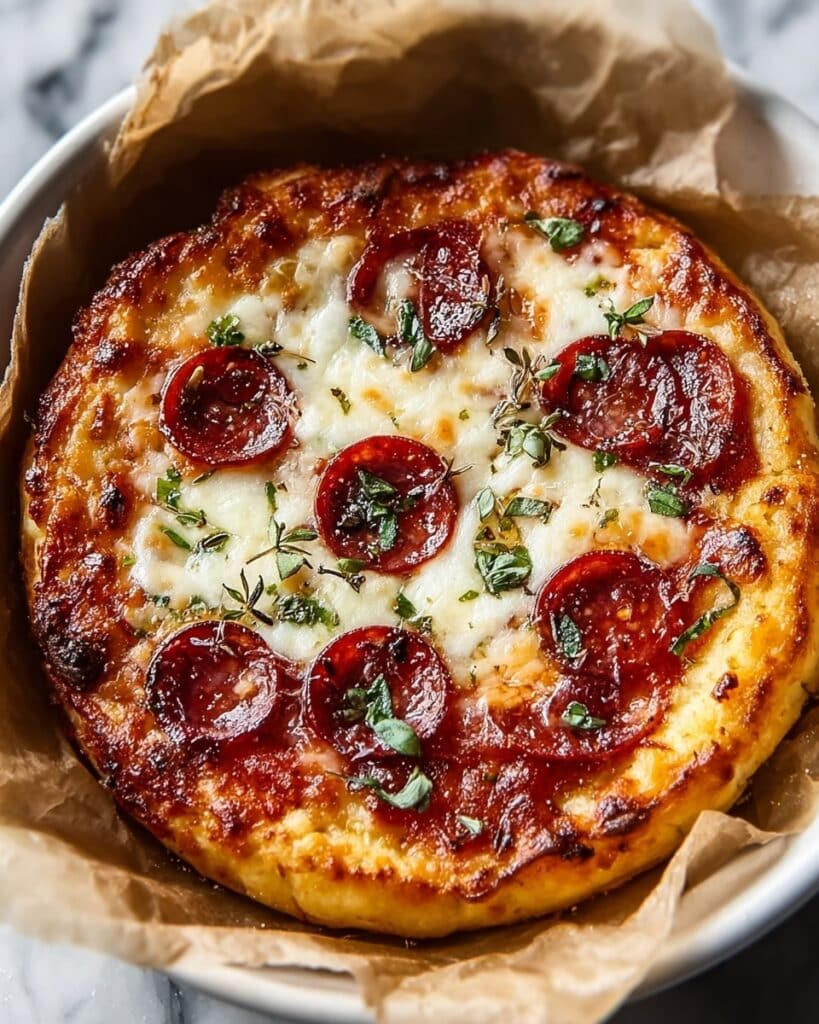 Cottage Cheese Pizza Bowl Recipe