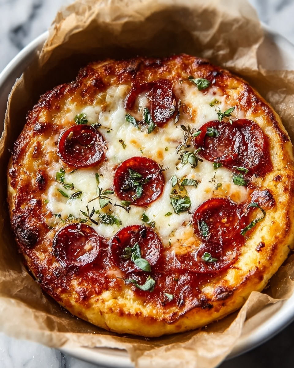 Cottage Cheese Pizza Bowl Recipe