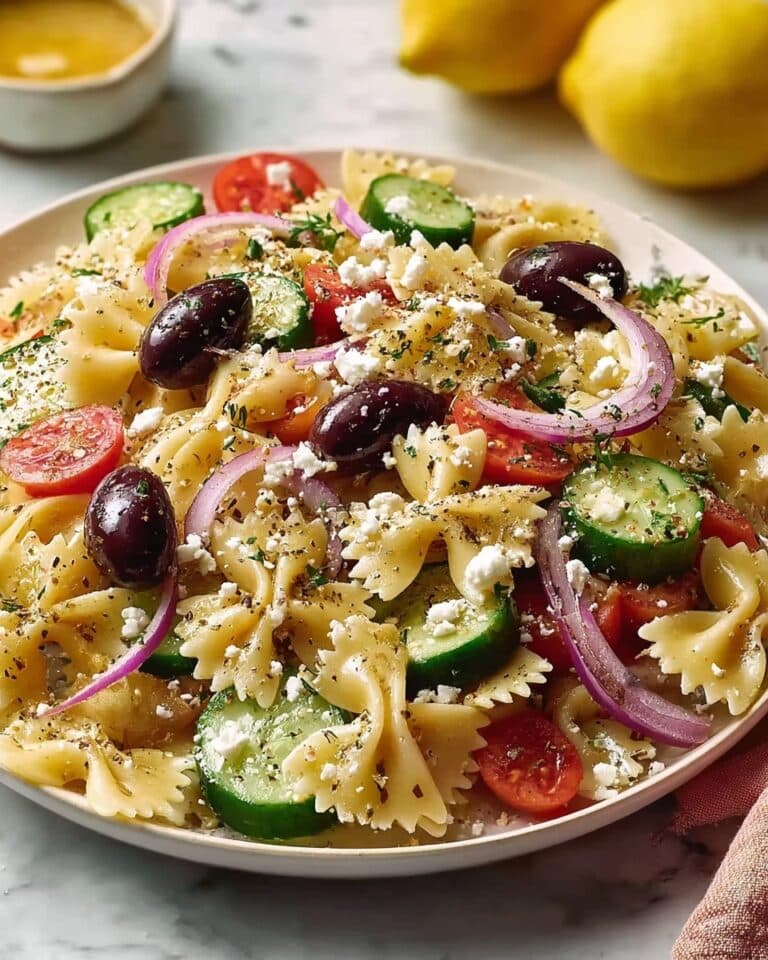 Irresistible Mediterranean Pasta Salad Recipe