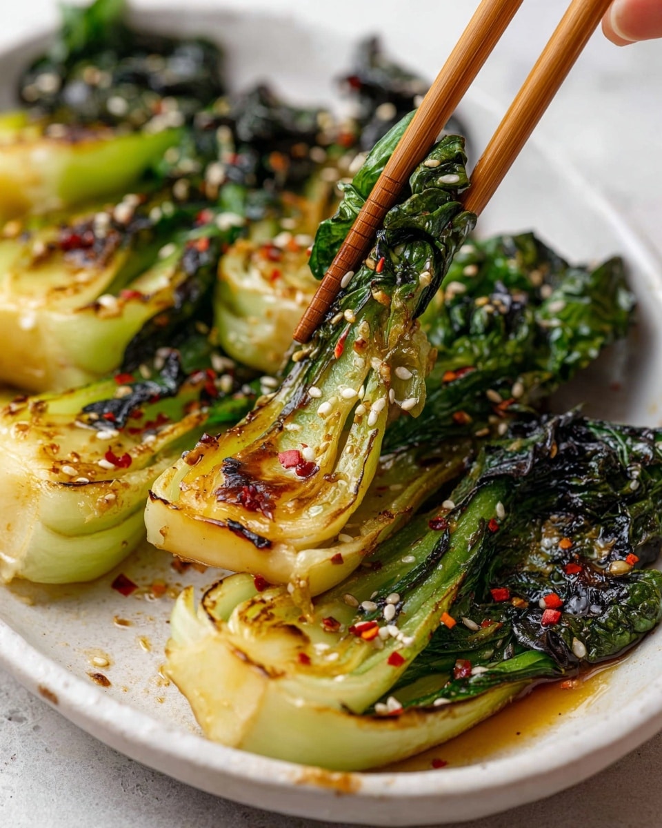 Quick Bok Choy with Garlic and Ginger Recipe