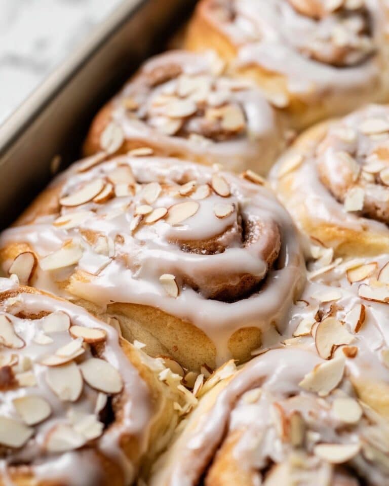 Almond Croissant Cinnamon Rolls Recipe